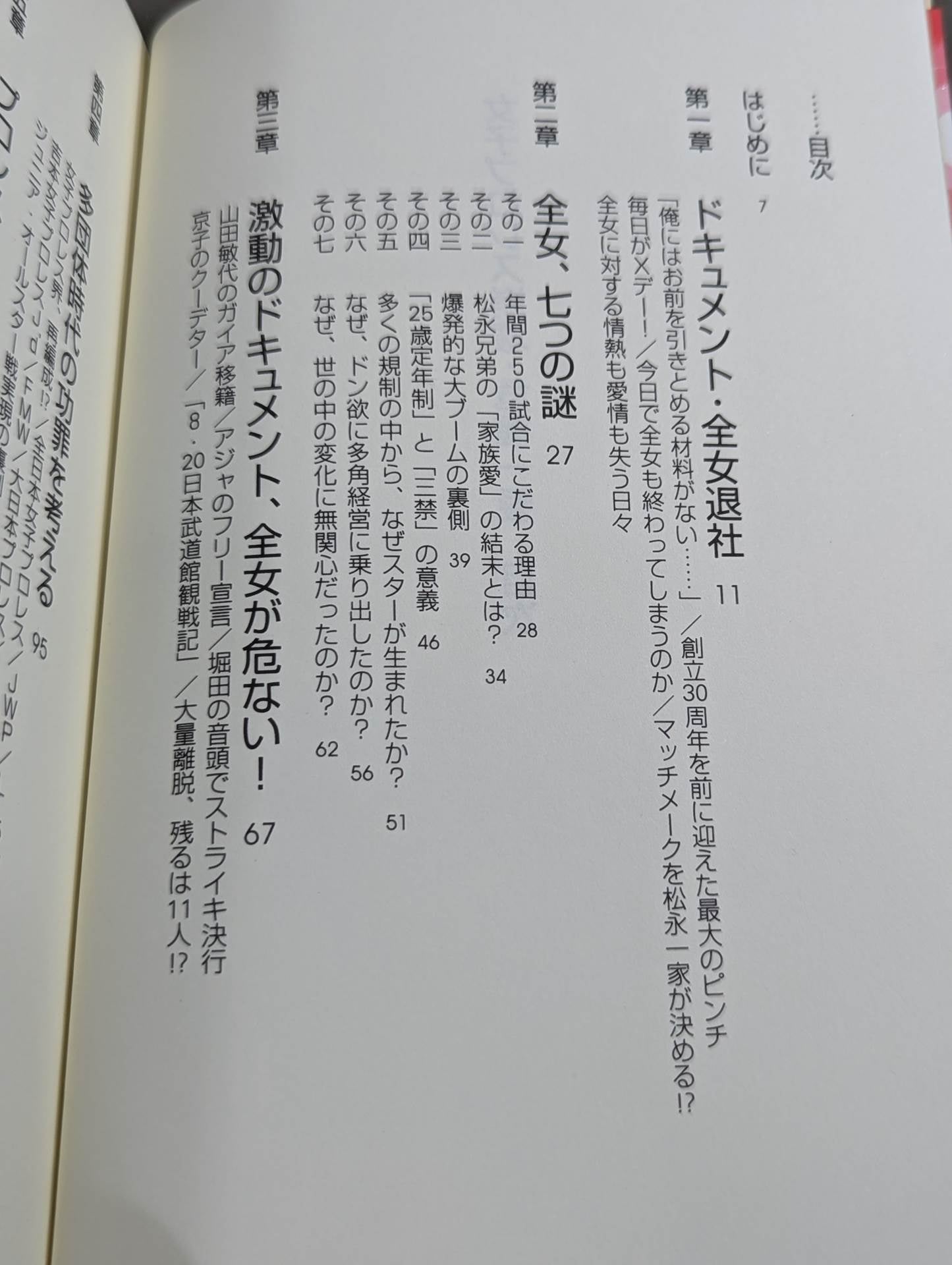 衝撃ドキュメント 女子プロレス崩壊 危機一髪
