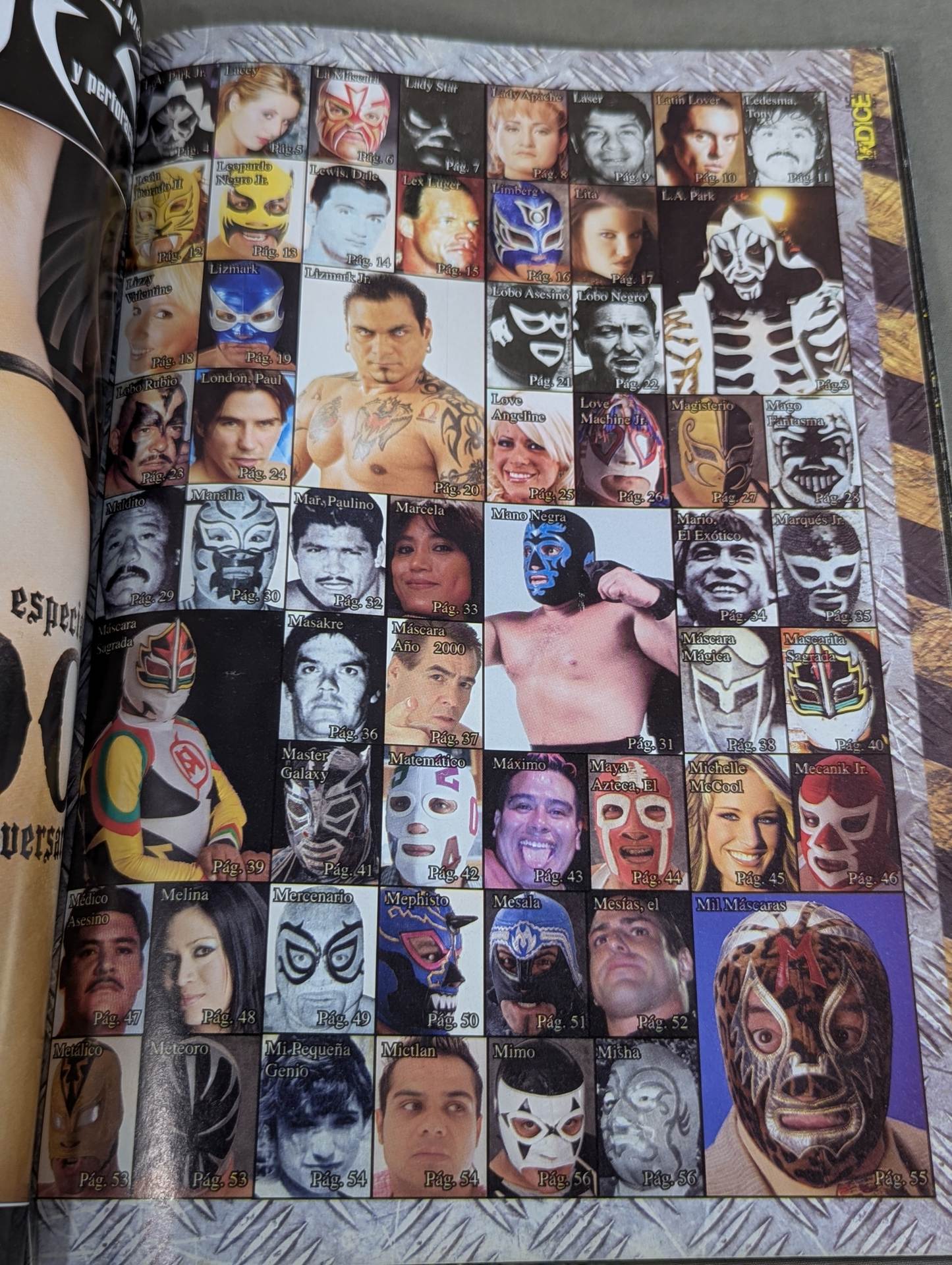 ENCICLOPEDIA MUNDIAL DE LUCHADORES TOMO 6 (M-L)