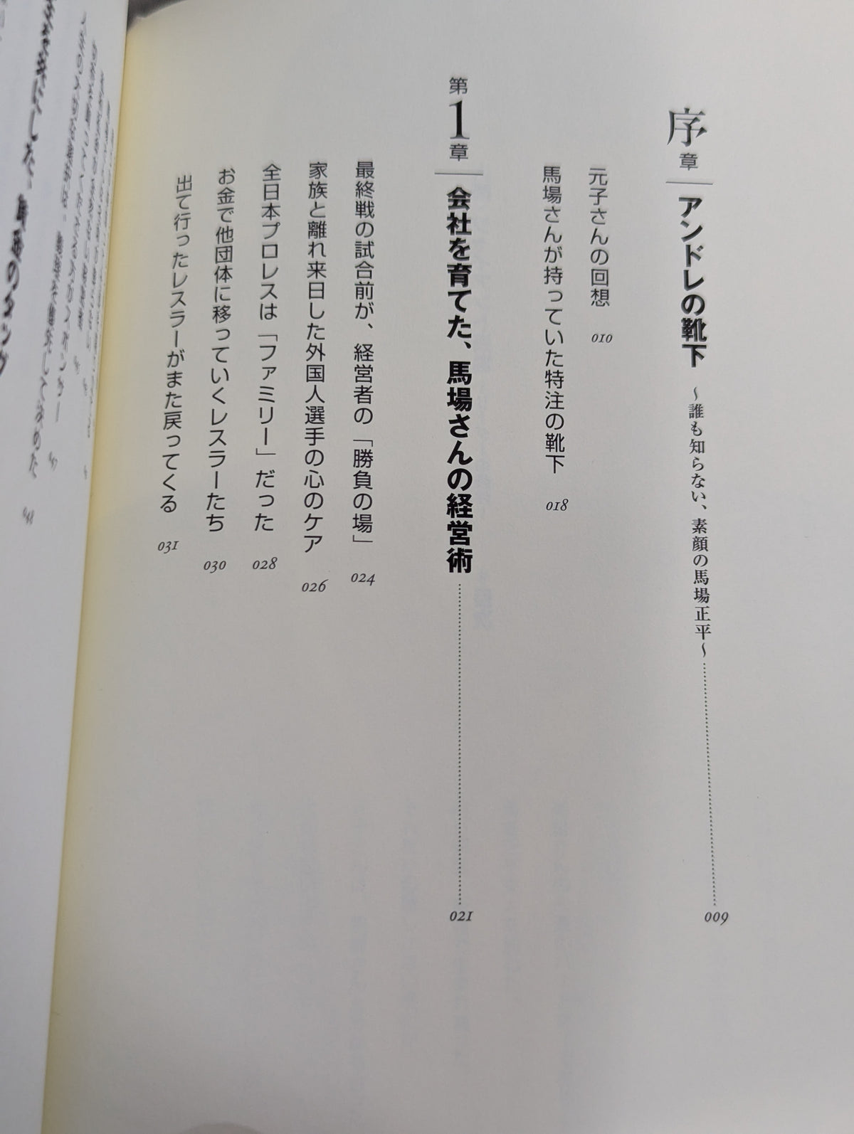 人間G馬場 リーダーの条件