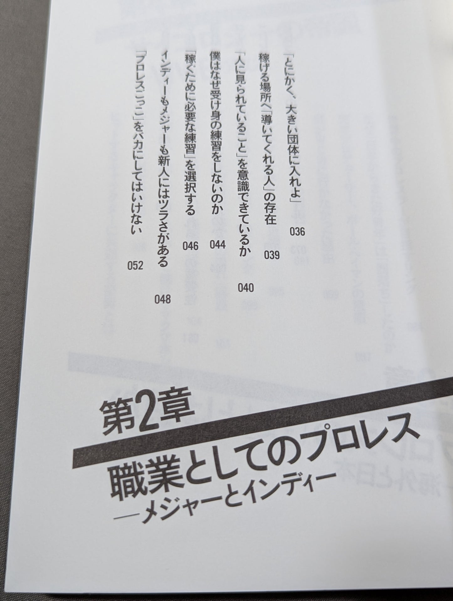 プロレスラーは観客に何を見せているのか