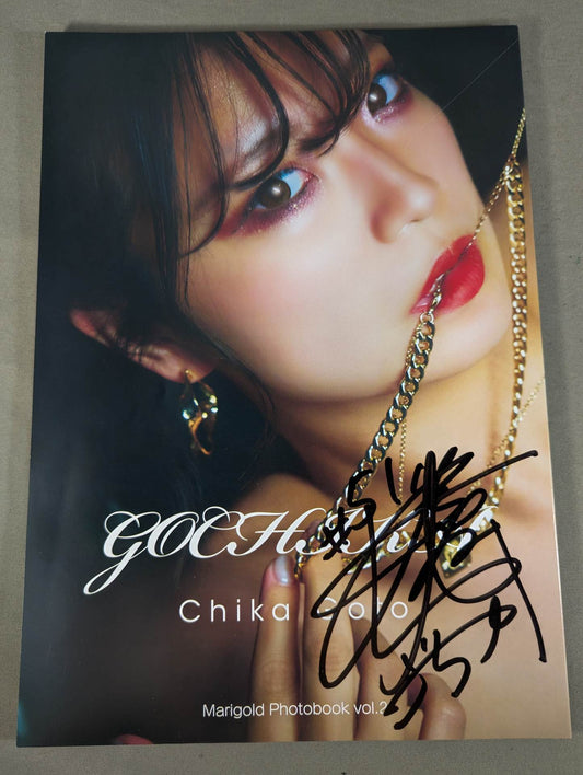 【hand signed autograph】 Chika Goto Photo collection GOCHIKA
