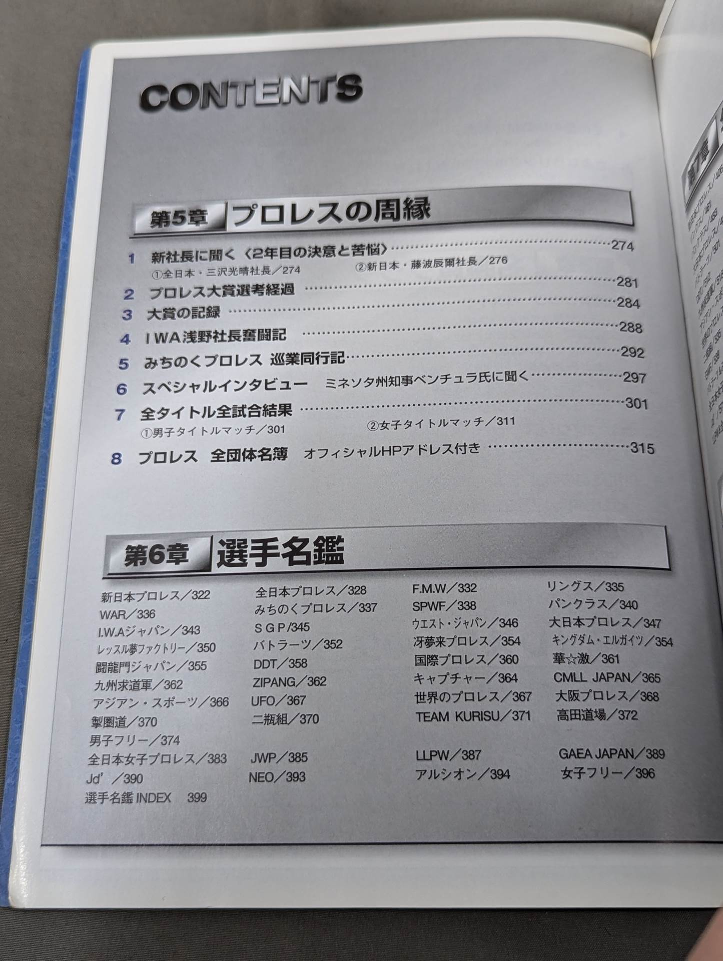 Pro Wrestling  2000 Yearbook