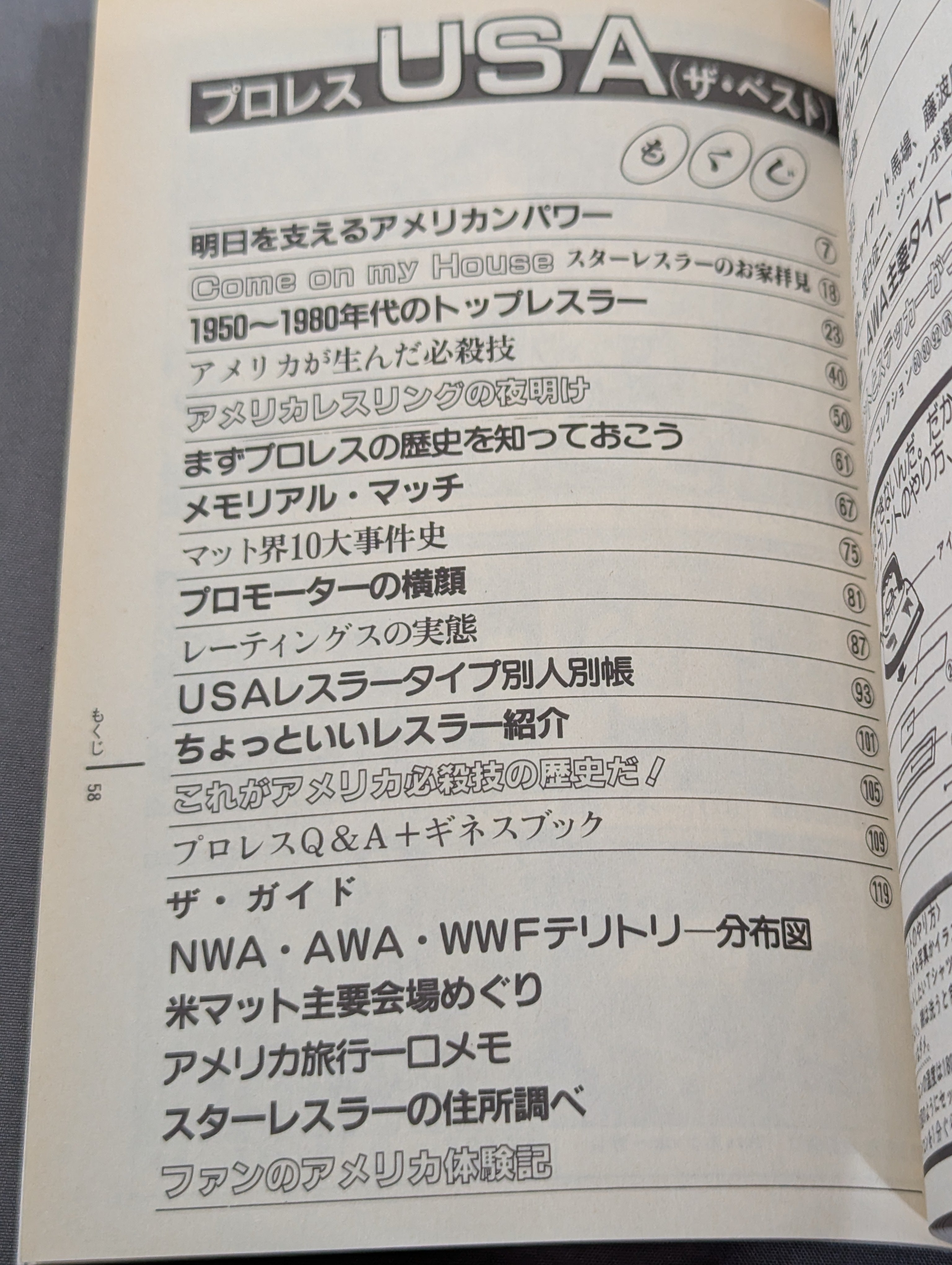 プロレス・オールガイドブック④ プロレスリングUSAザ・ベスト – 闘道館