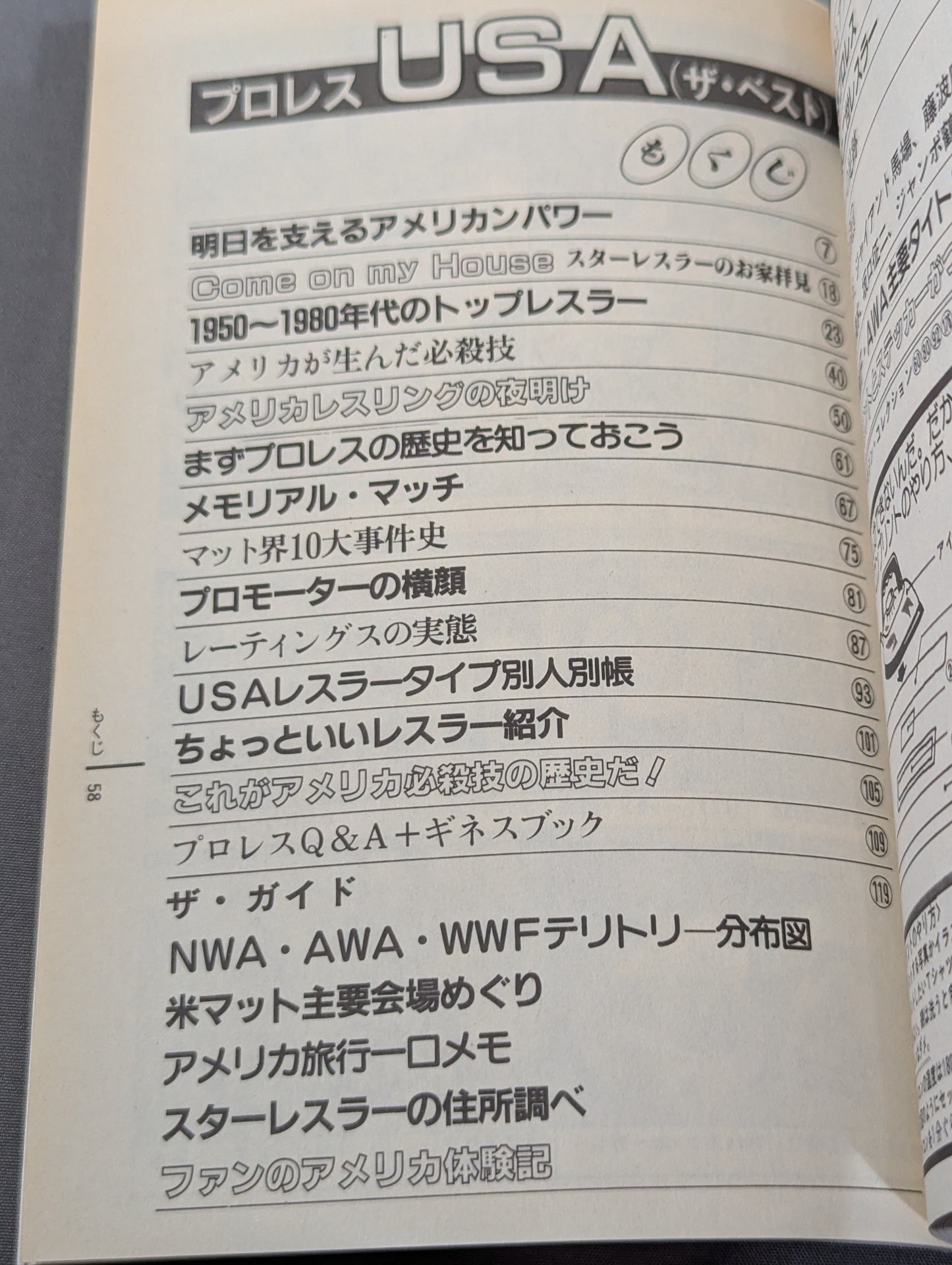 プロレス・オールガイドブック④ プロレスリングUSAザ・ベスト