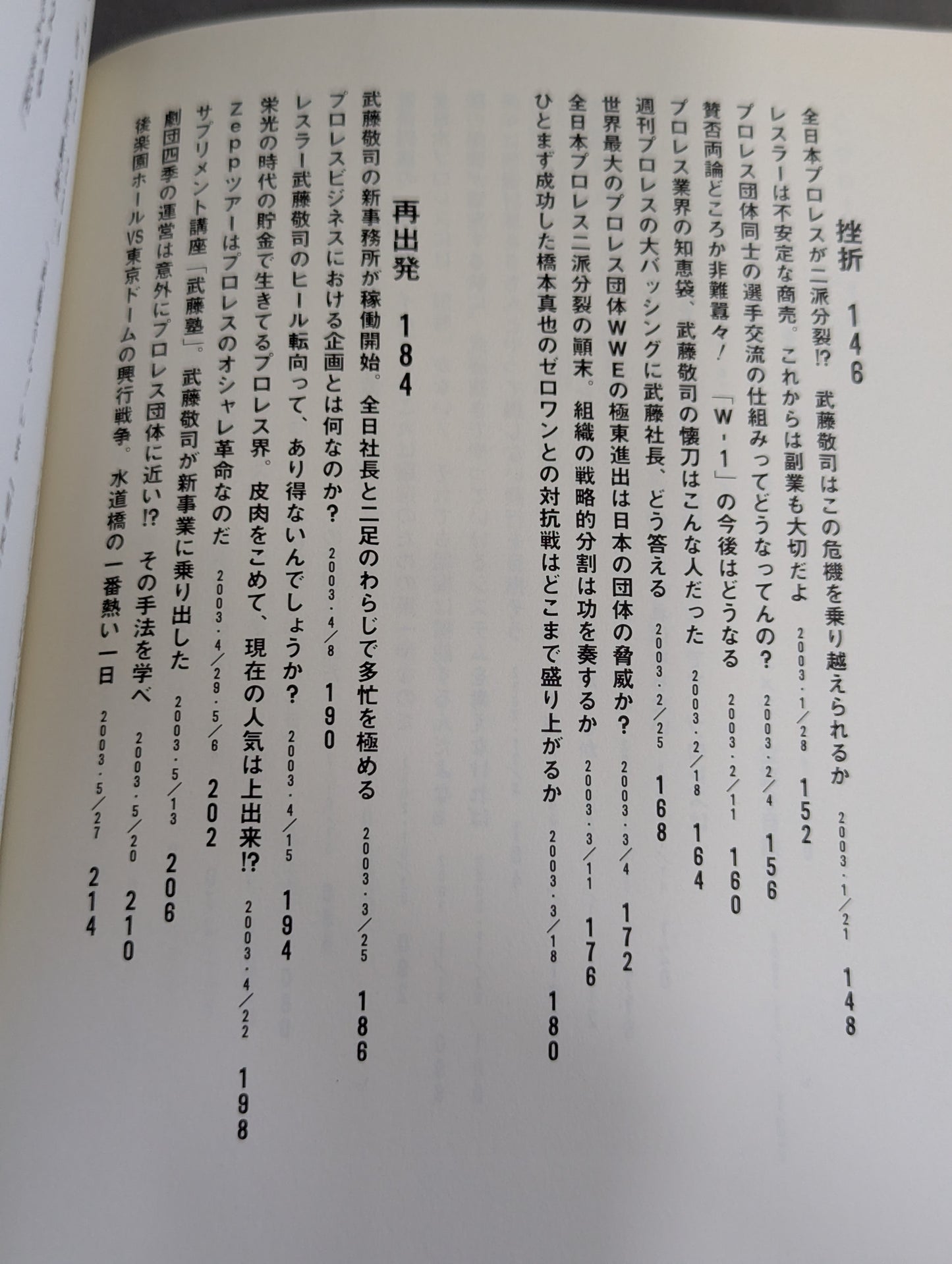 全日本プロレス代表取締役社長 武藤敬司