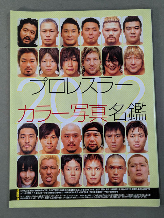 Pro Wrestler Color Photo Directory 2012