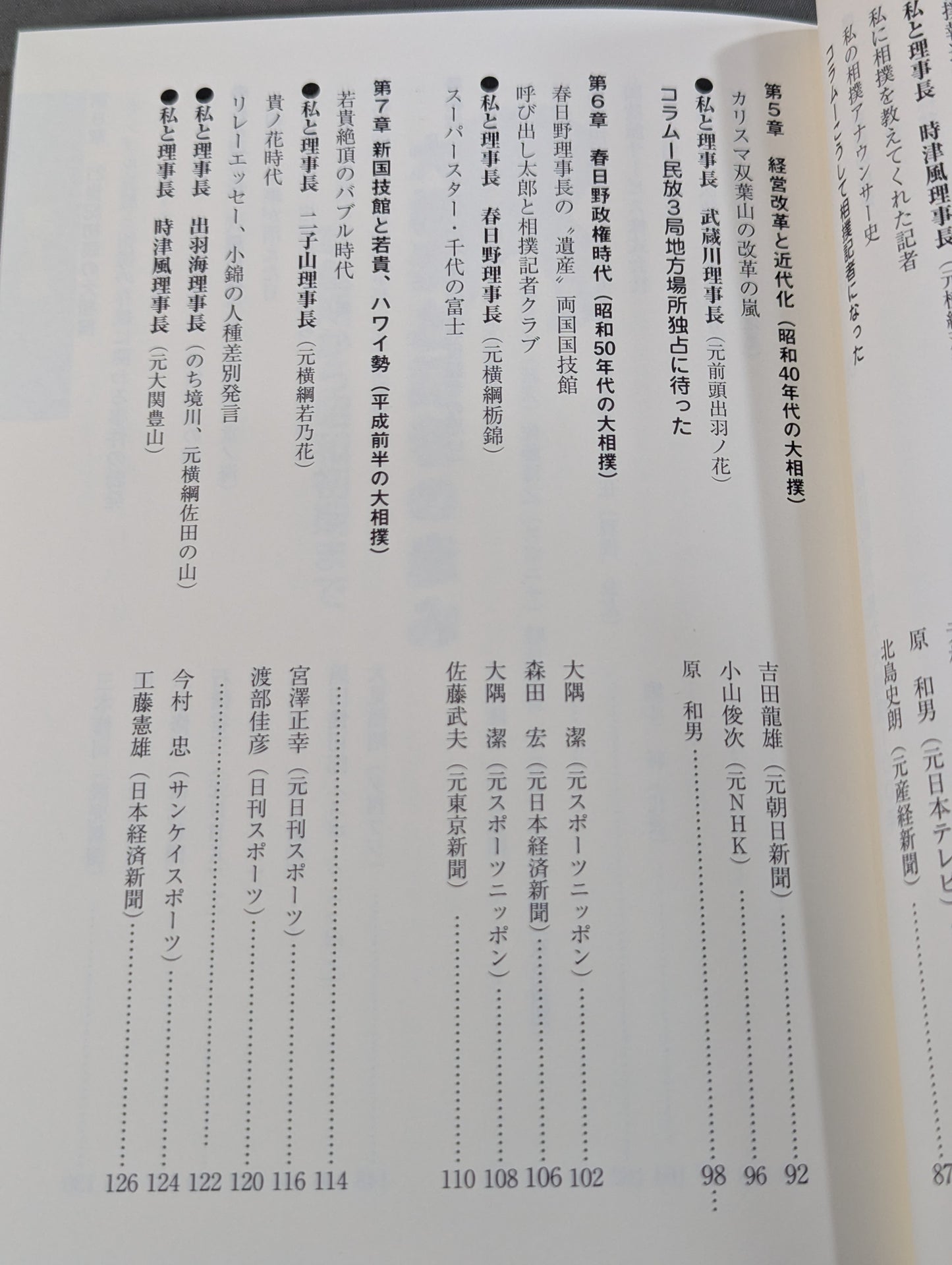 A Century of Grand Sumo as Seen by a Sumo Reporter