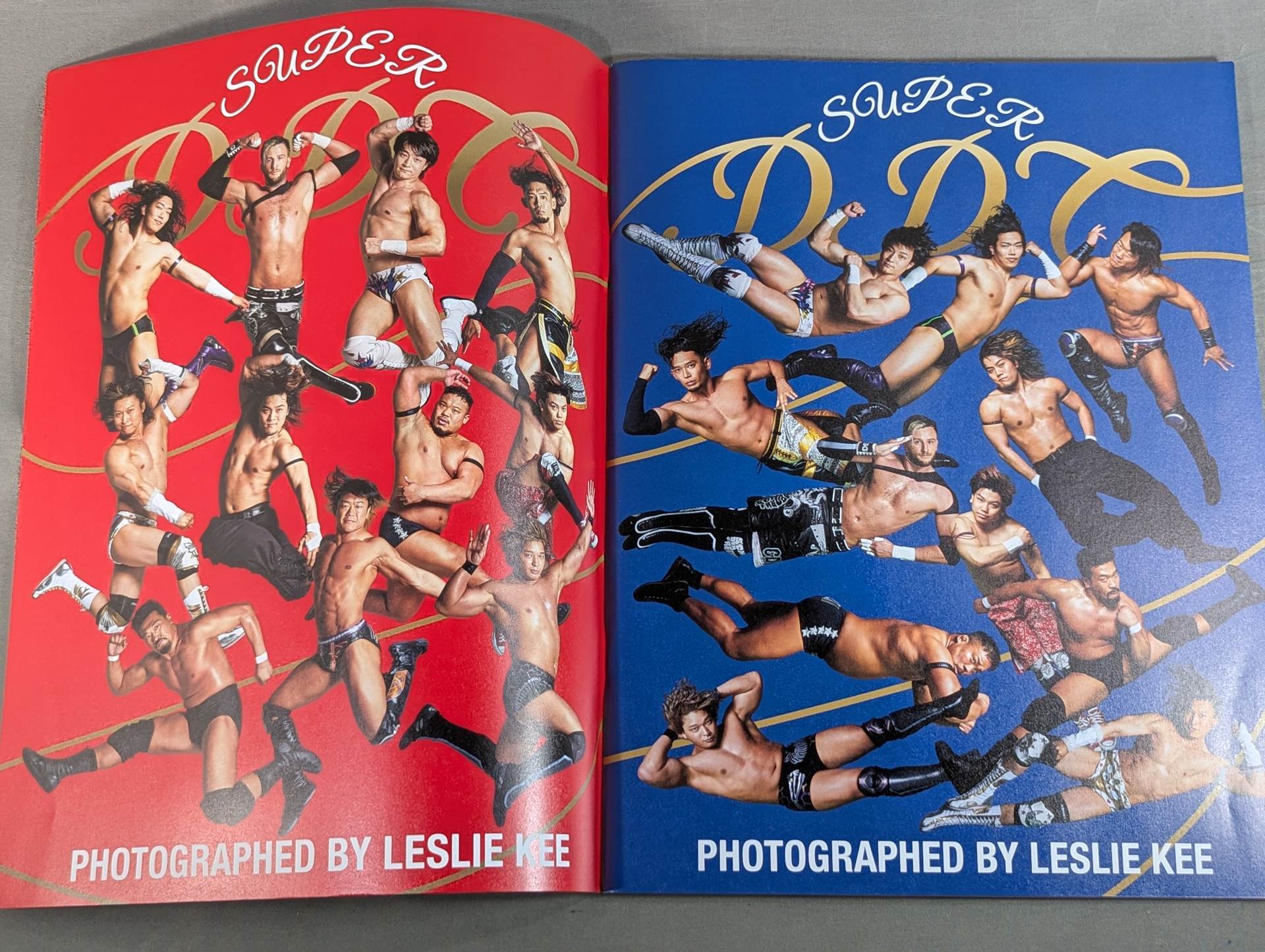 LESLIE KEE × DDT 写真集 『SUPER DDT』(青表紙×紫表紙 Ver.) – 闘道館