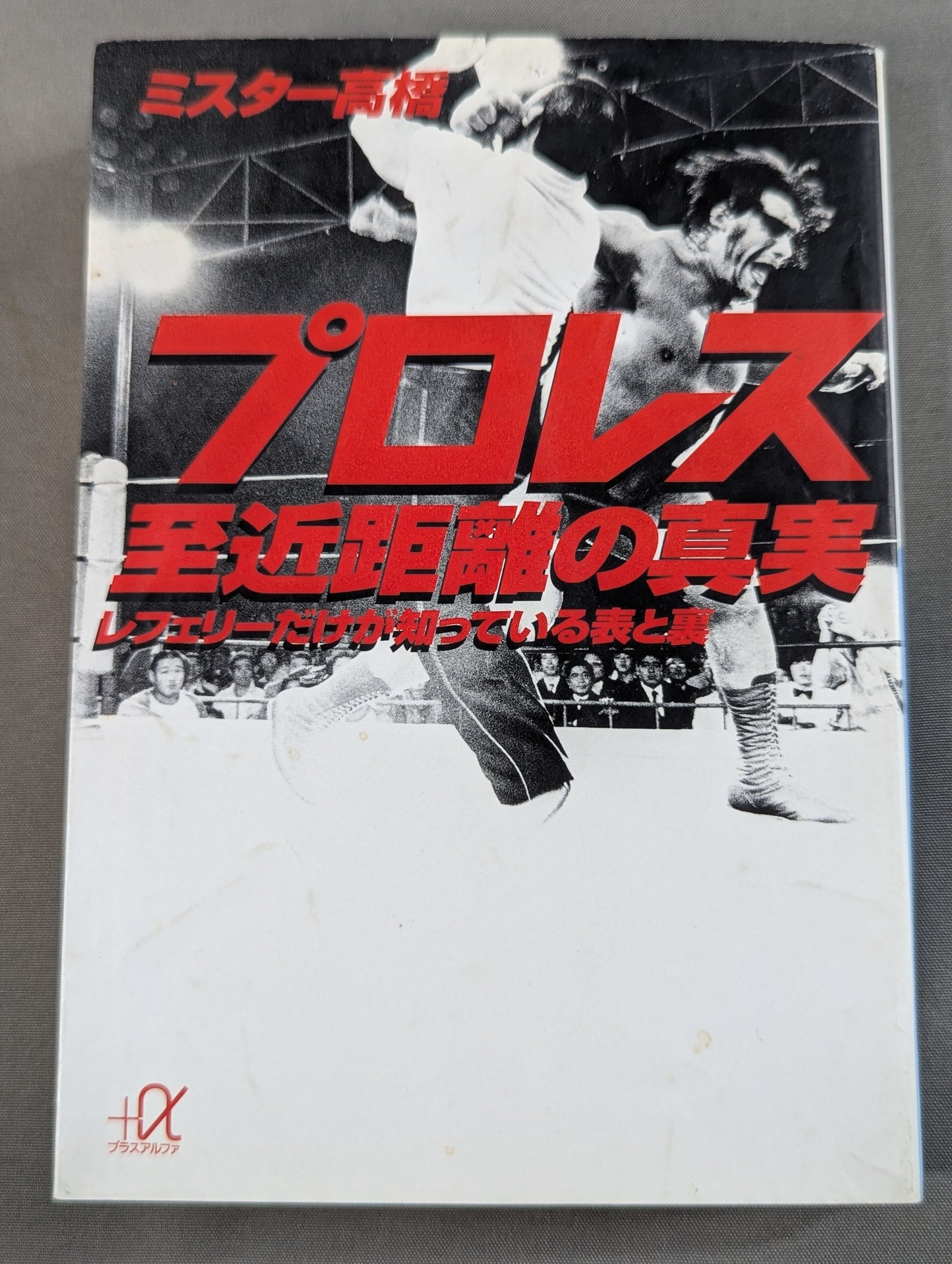プロレス  至近距離の真実  レフェリーだけが知っている表と裏