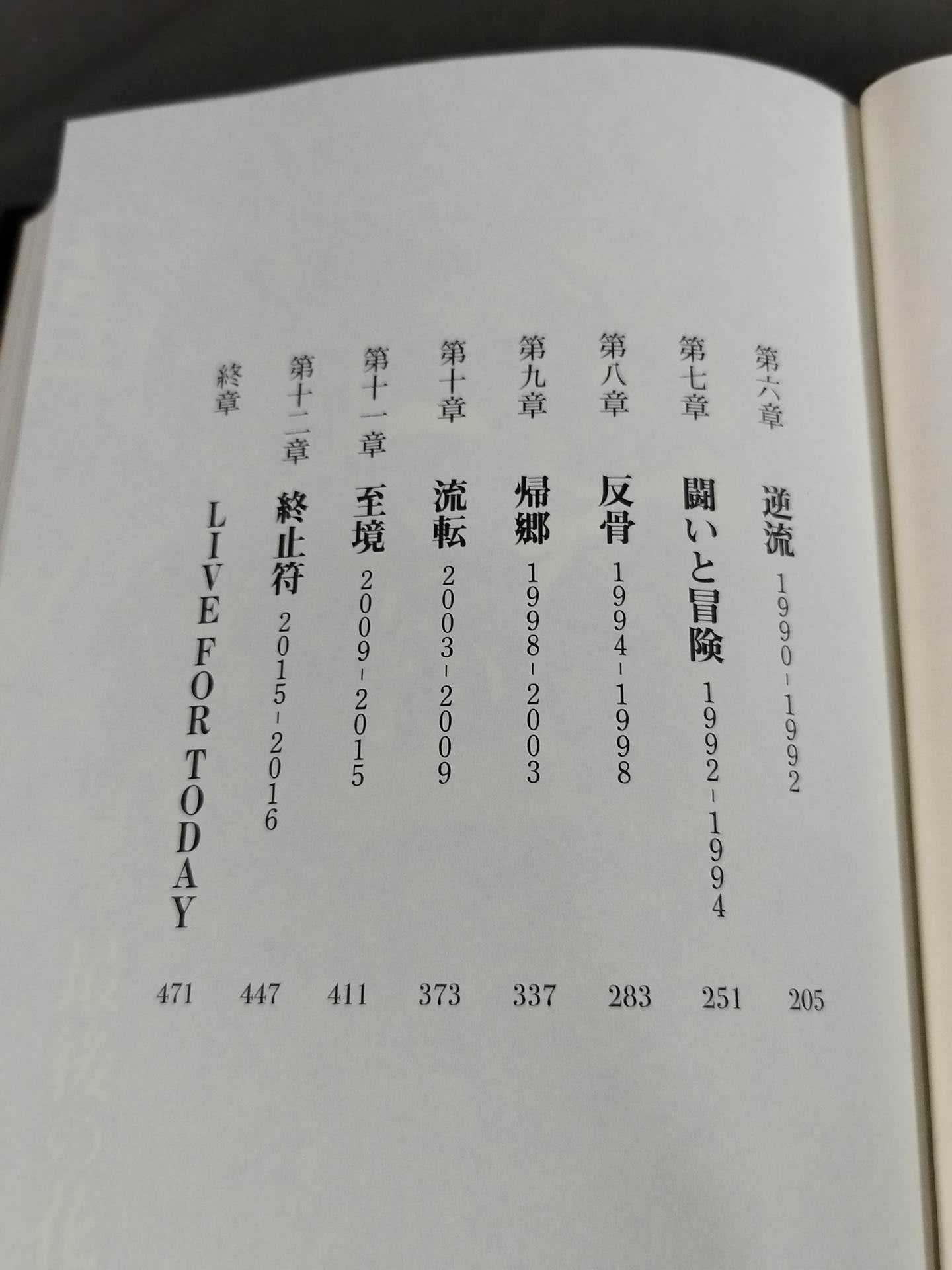 Complete book Tenryu Genichiro  LIVE FOR TODAY