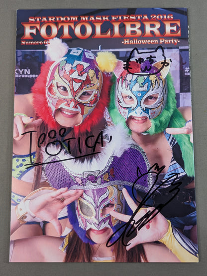 【3選手 直筆サイン入り】FOTOLIBRE de Mascara Numero.61