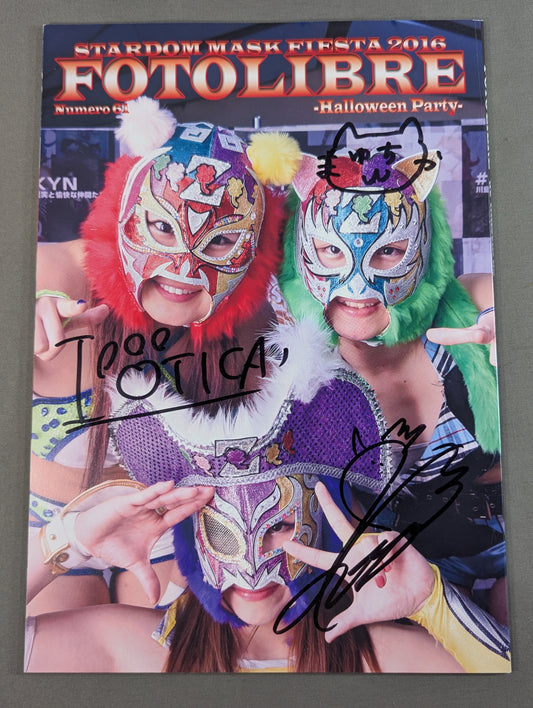 【3選手 直筆サイン入り】FOTOLIBRE de Mascara Numero.61