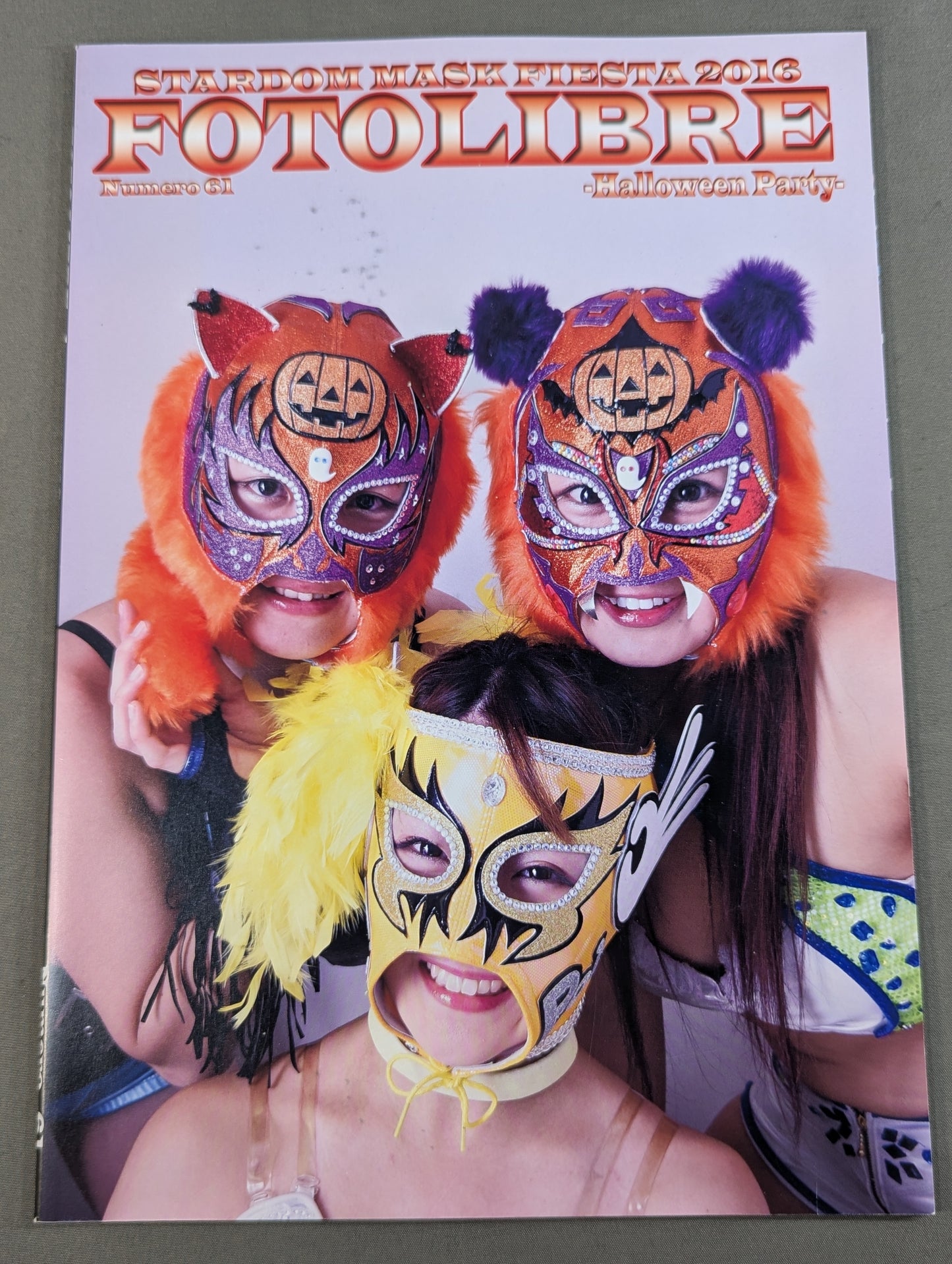 【3選手 直筆サイン入り】FOTOLIBRE de Mascara Numero.61