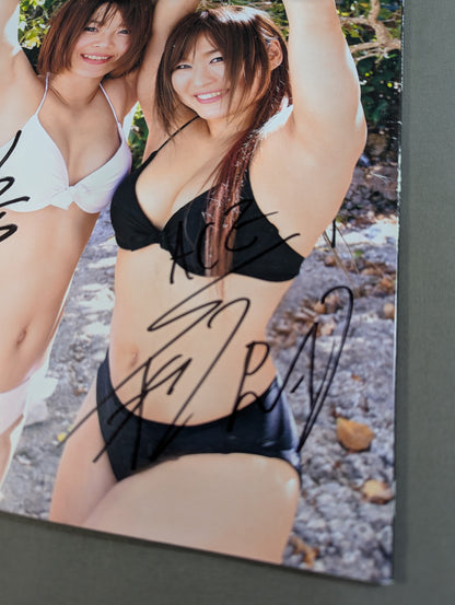 【紫雷イオ＆岩谷麻優 直筆サイン入り】FOTOLIBRE de Mascara Numero.58