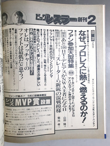 月刊ビッグレスラー 1982年2月号