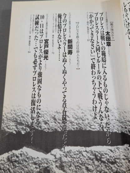 必殺！プロレス激本 誰もやらない全日&パンクラス徹底批判
