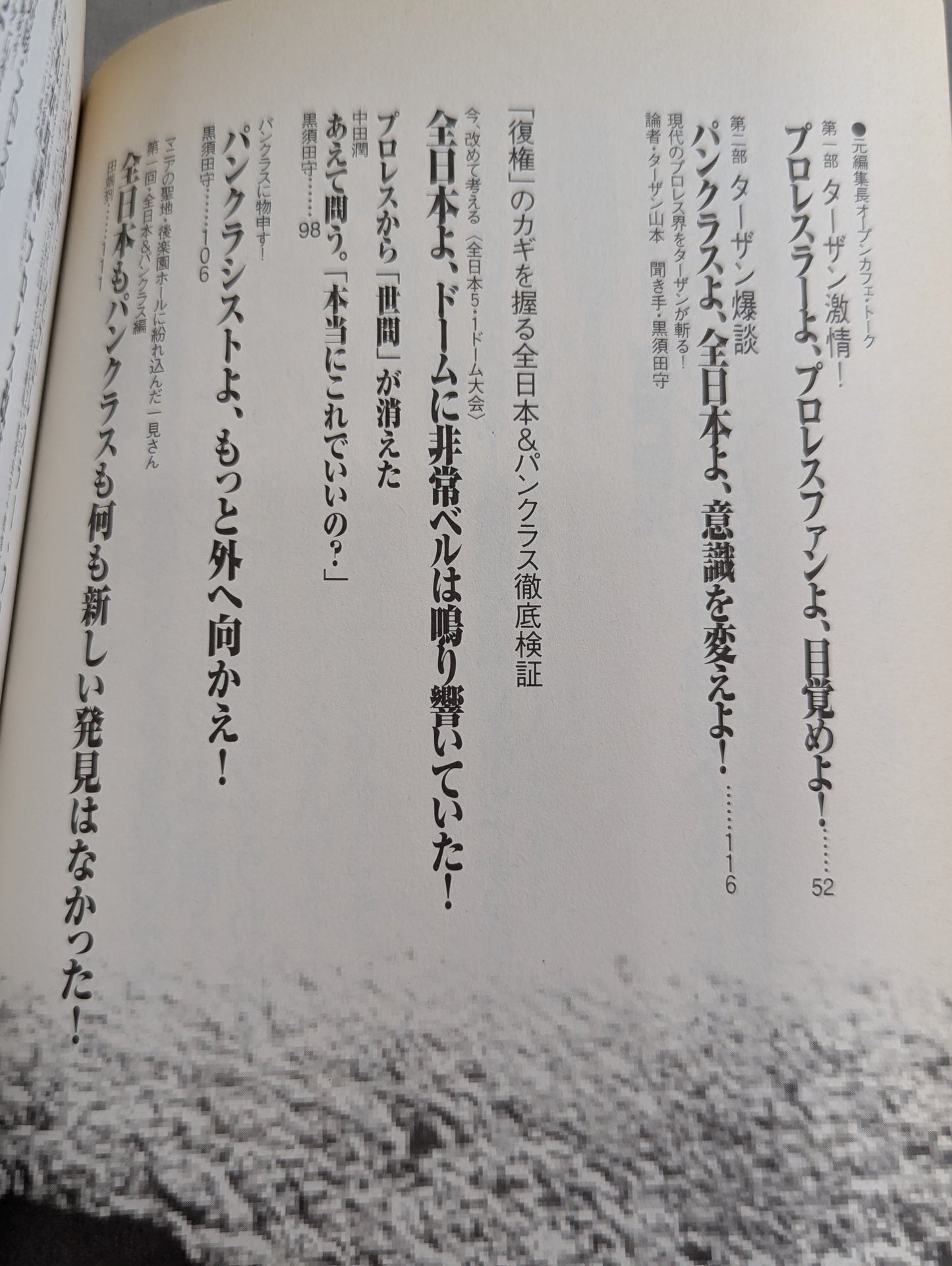 必殺！プロレス激本 誰もやらない全日&パンクラス徹底批判