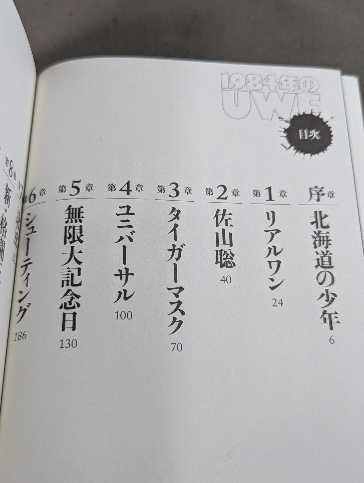 1984年のUWF