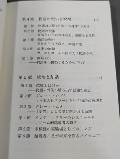 知まみれのリング  プロレス思考２