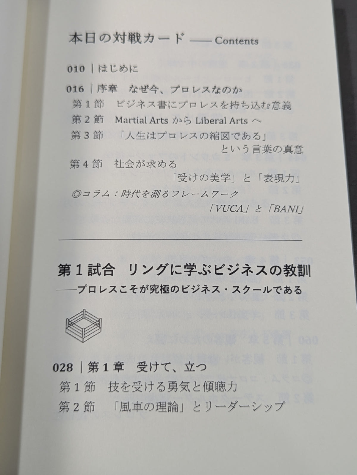 プロレス思考  BANI時代のナラティブを導く・リングの知