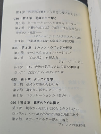 プロレス思考  BANI時代のナラティブを導く・リングの知