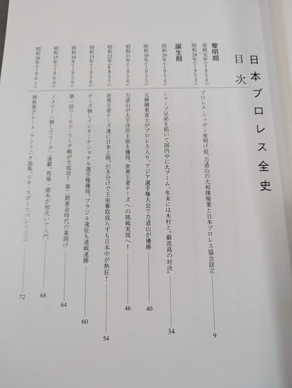 日本プロレス全史 1854～1994年まで歴史&来日外国人完全リスト
