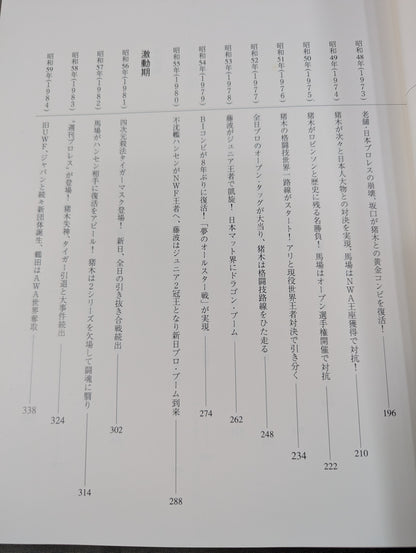 日本プロレス全史 1854～1994年まで歴史&来日外国人完全リスト