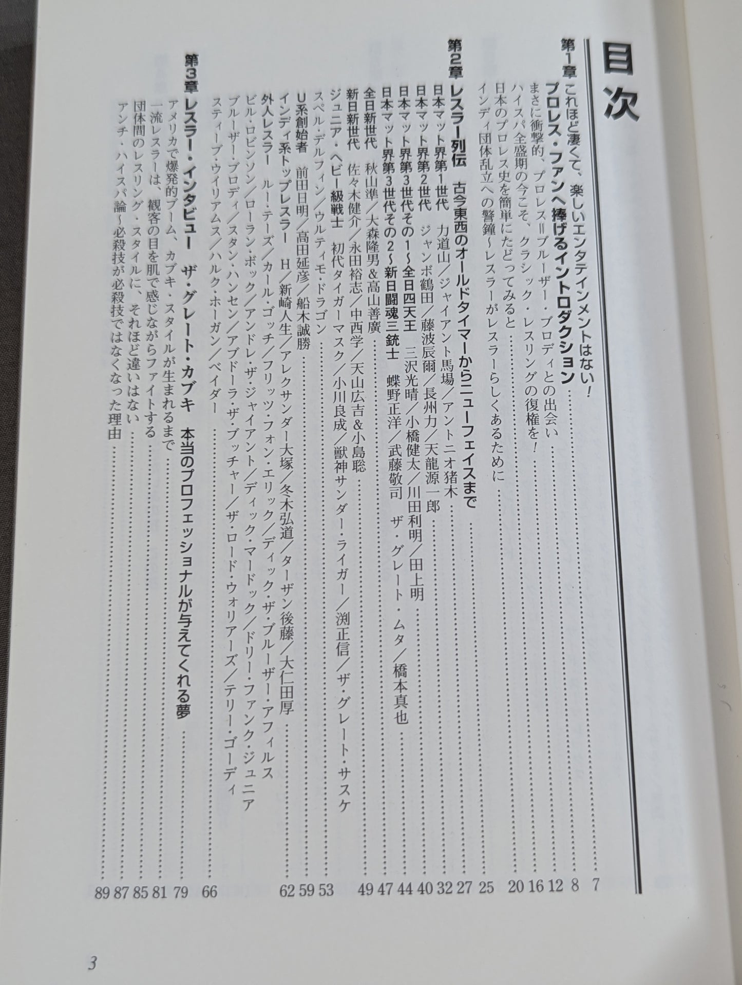熱闘!プロレスクラシック もっと知りたい!完全無欠のプロレス入門書