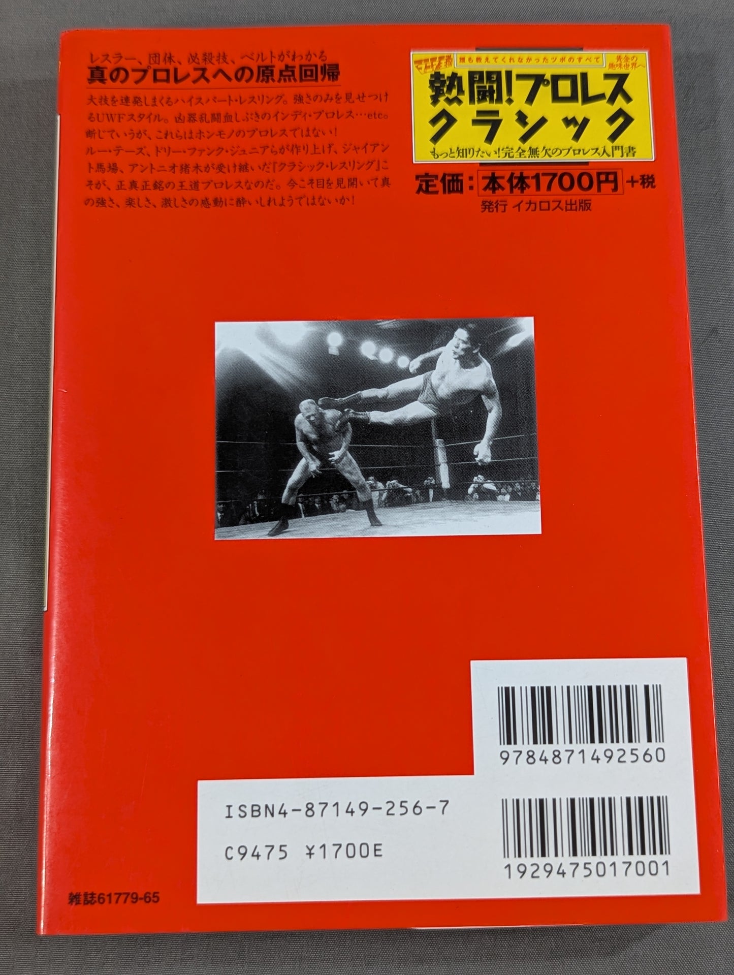 熱闘!プロレスクラシック もっと知りたい!完全無欠のプロレス入門書