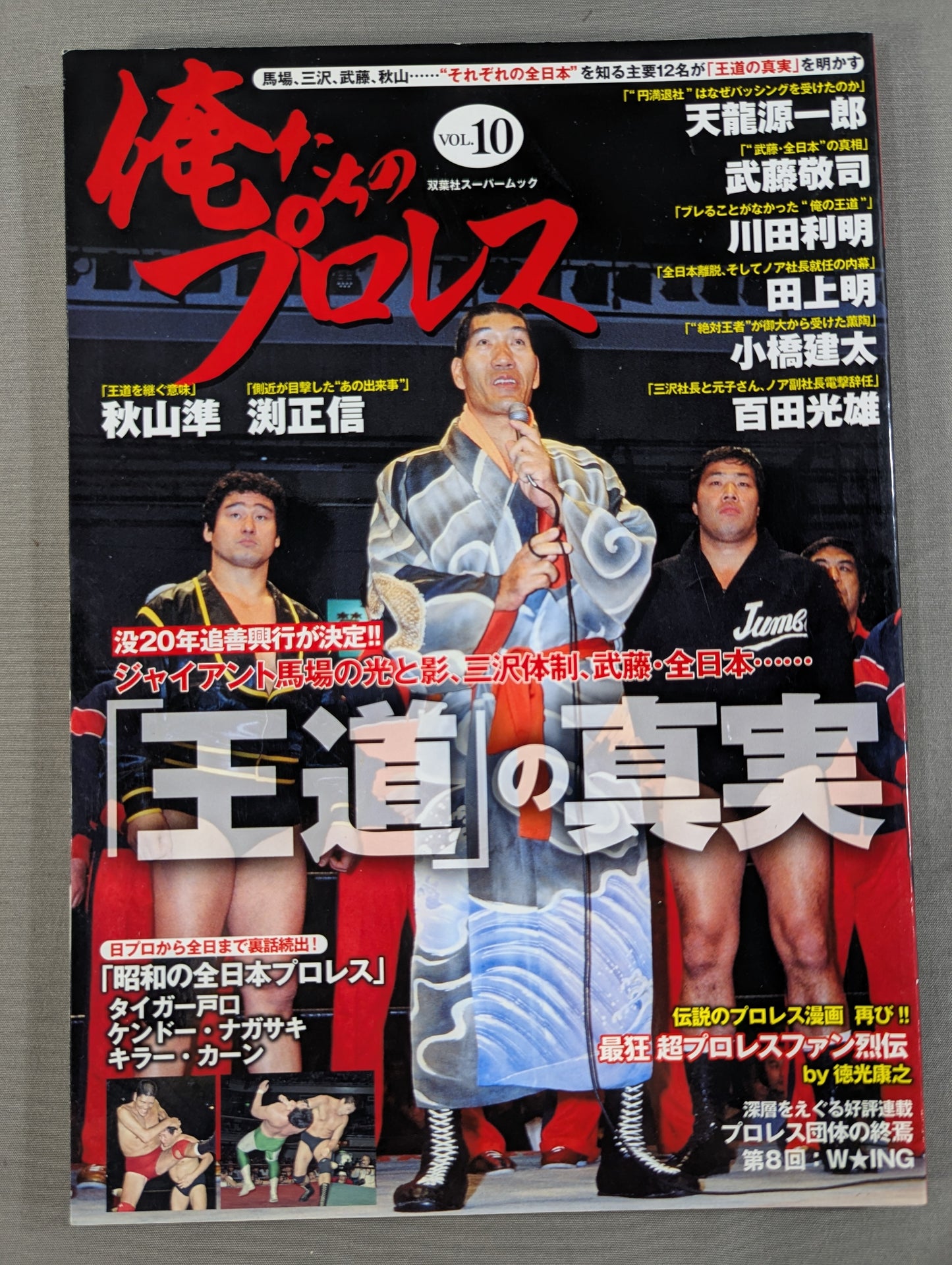 Our Pro Wrestling  Vol.10 12 People Who Know "All of Japan" Reveal "The Truth of the Royal Road"