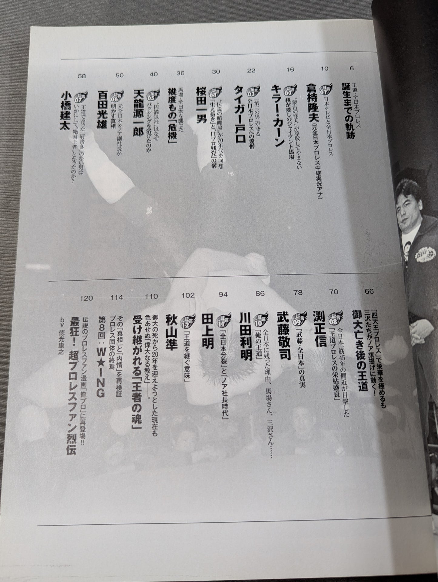 Our Pro Wrestling  Vol.10 12 People Who Know "All of Japan" Reveal "The Truth of the Royal Road"