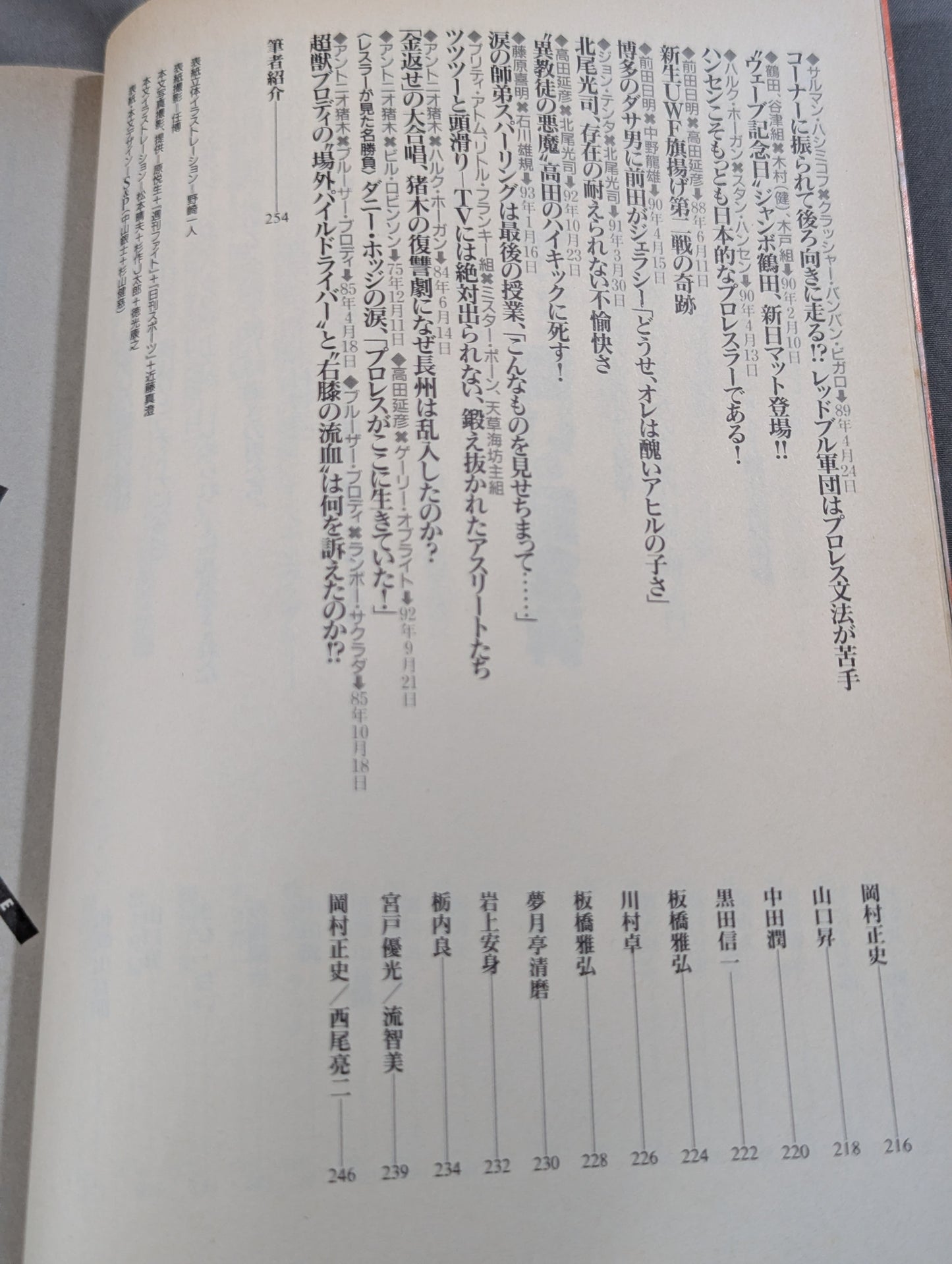 Bessatsu Takarajima 204 Pro Wrestler ㊙ Reader Uncover the identities of shining heroes!