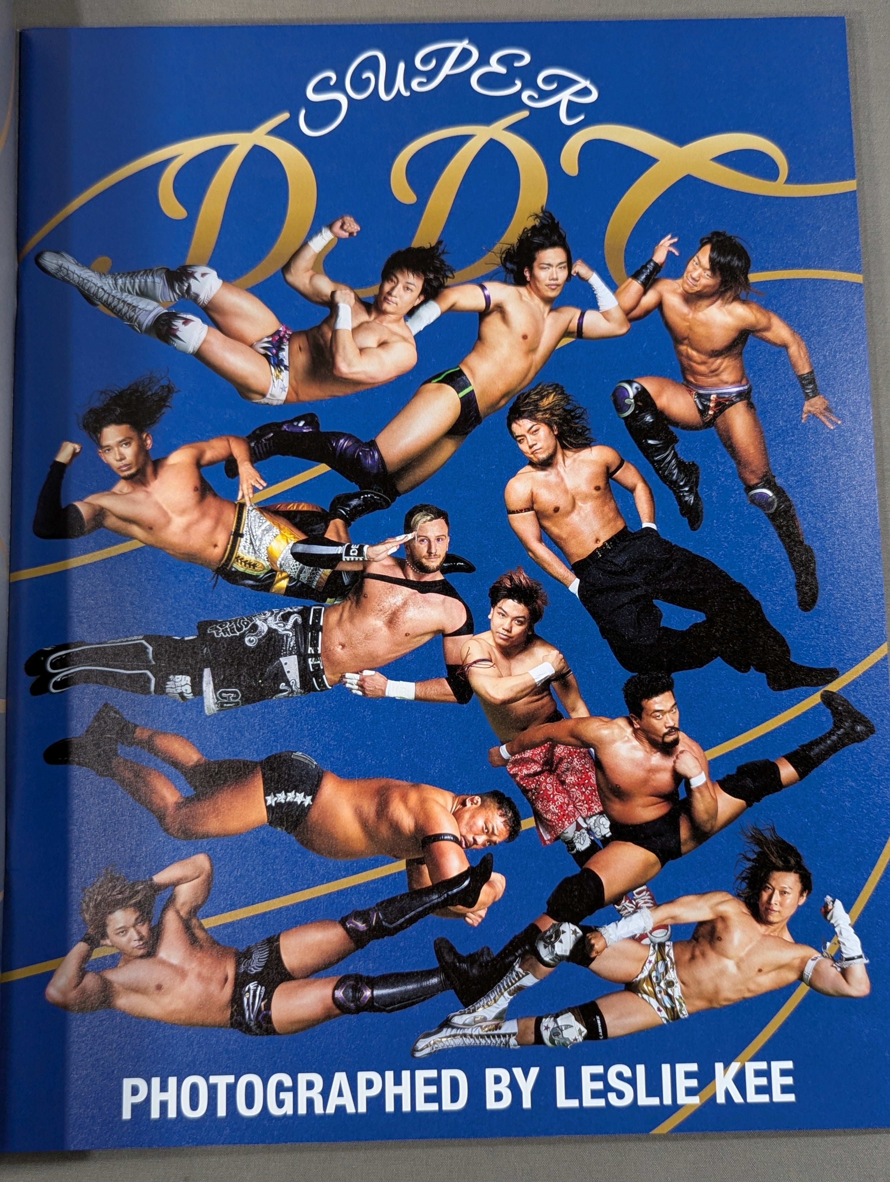 LESLIE KEE × DDT 写真集 『SUPER DDT』(表紙 平田一喜×高木三四郎 Ver