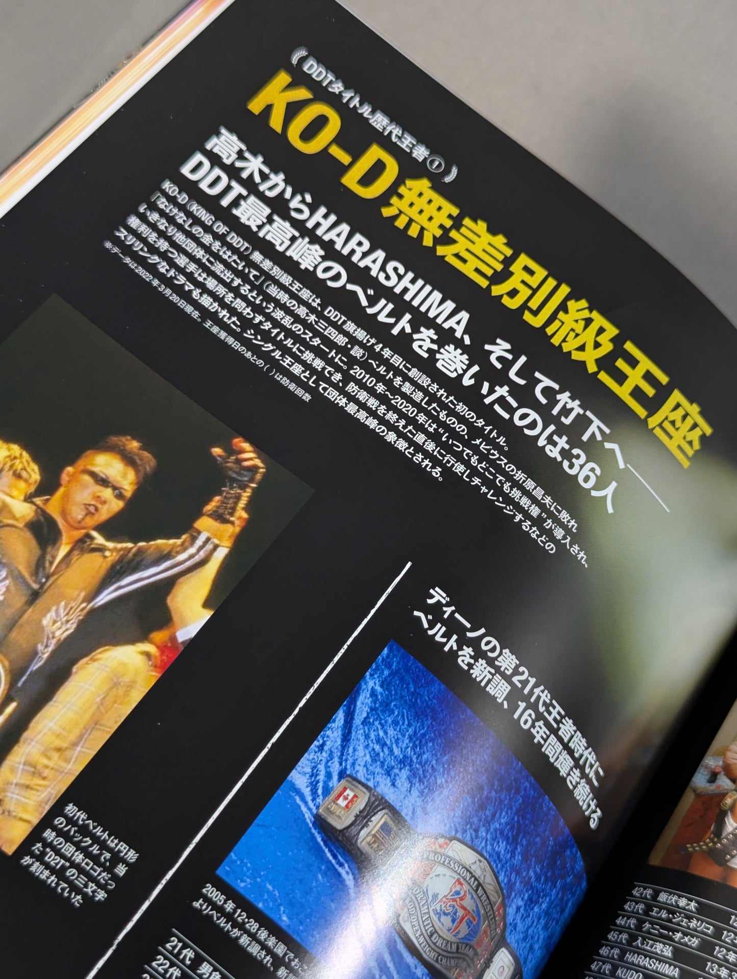 DDT Pro-wrestling  25 Years Dramatic Dream of 1997-2022