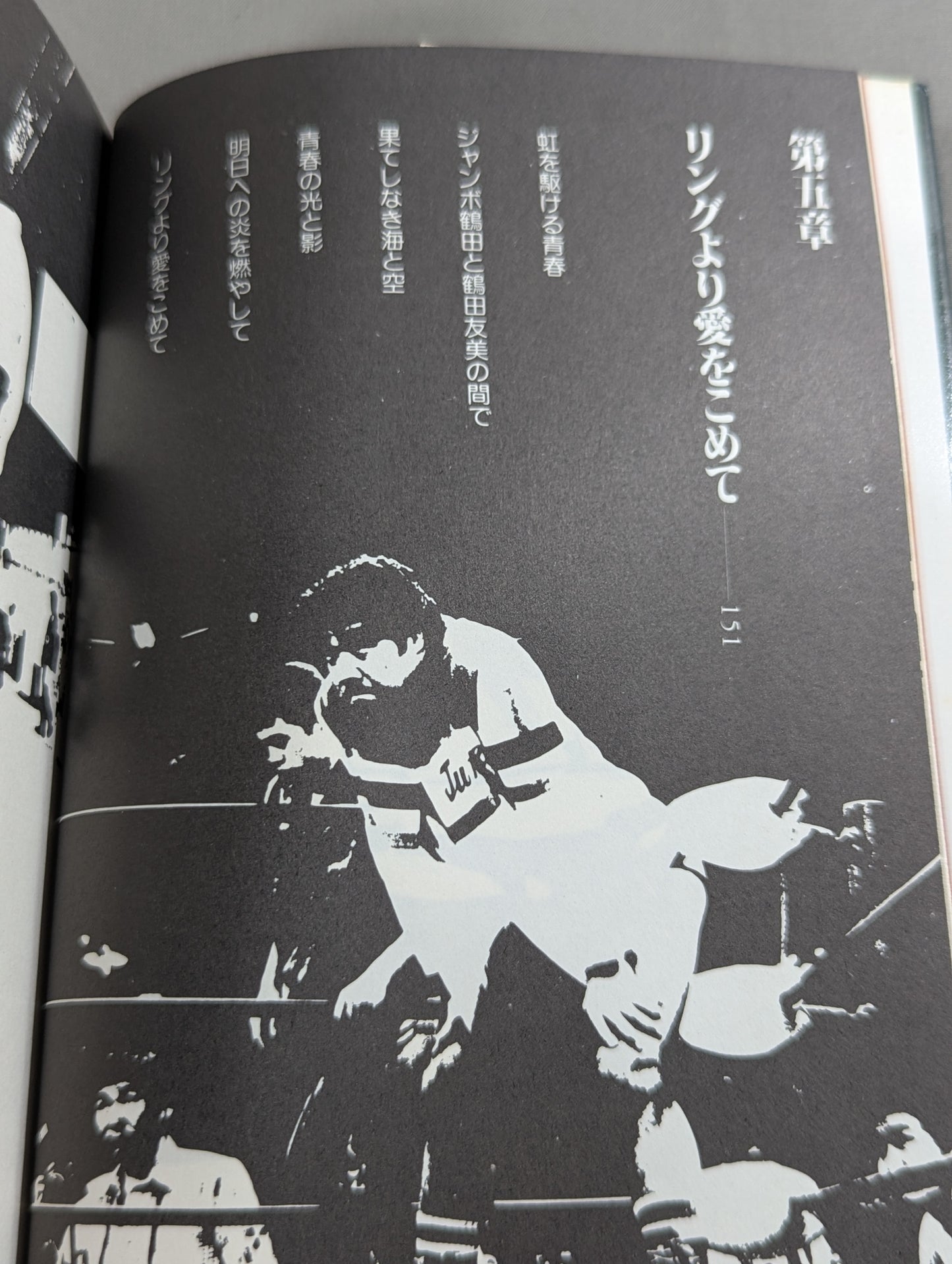 With love from the ring: Jumbo Tsuruta's Fashionable Talk