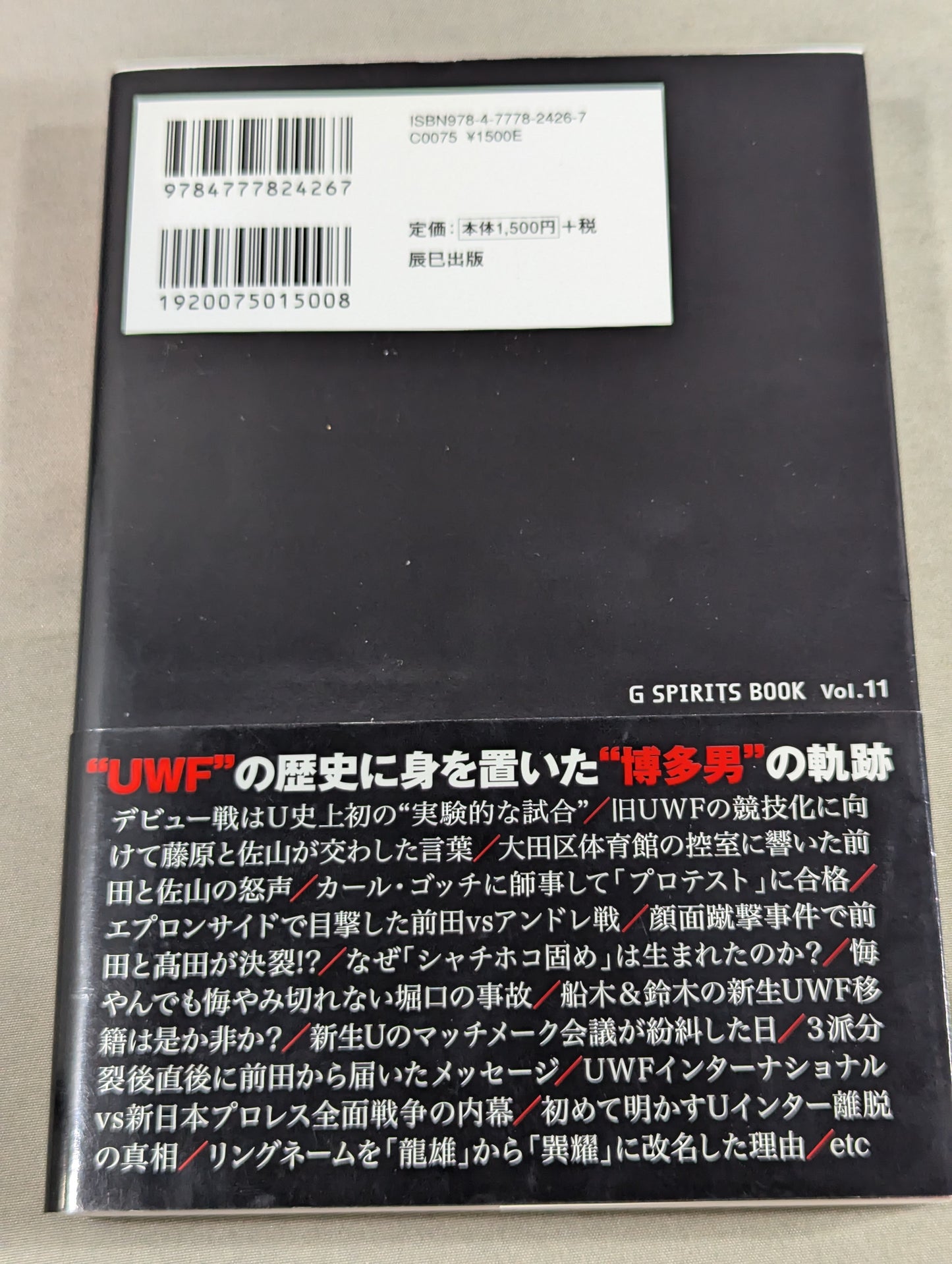 私説UWF 中野巽耀自伝