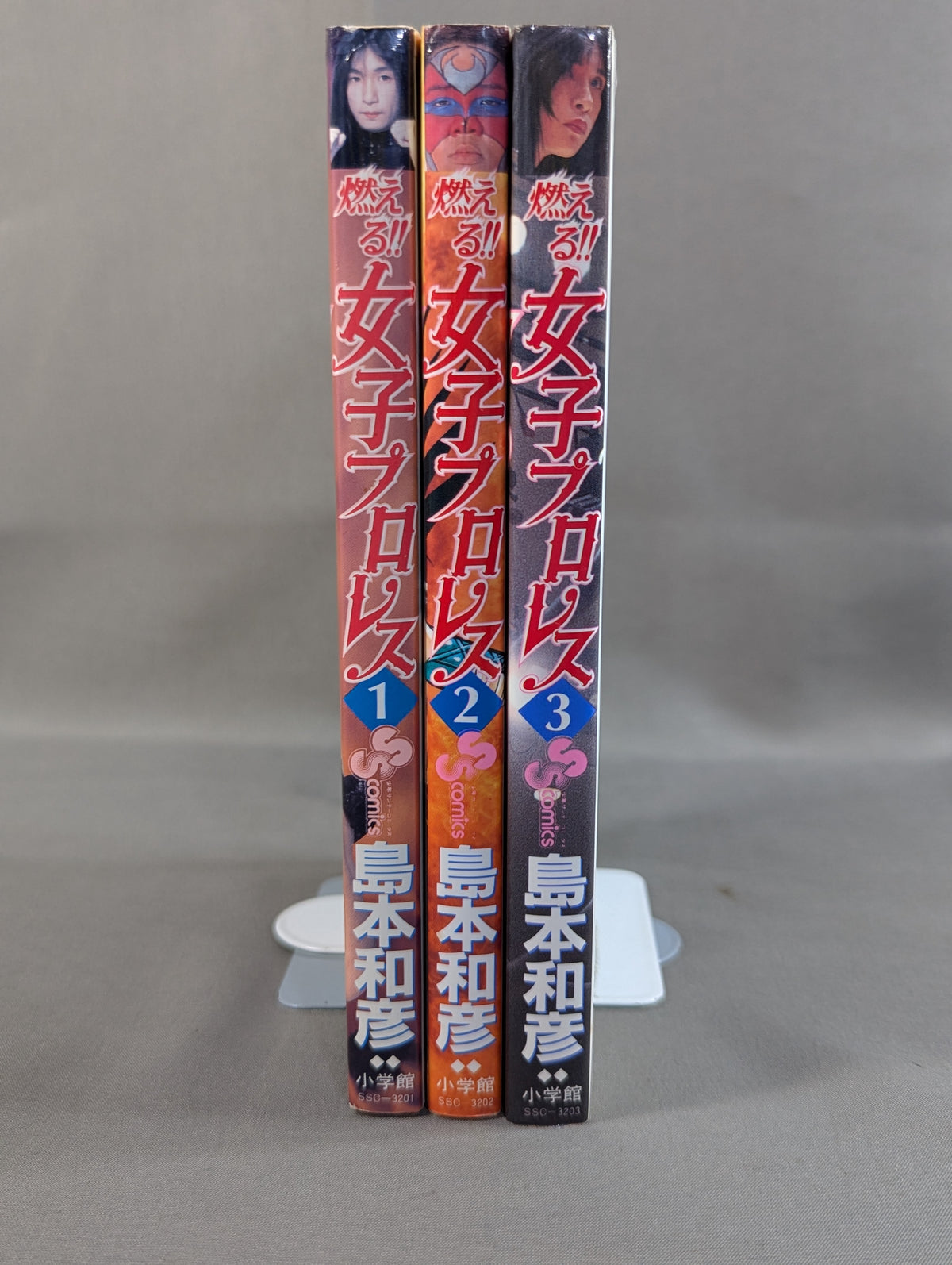 [All 3 volumes set] Burning! !! Women's Pro Wrestling