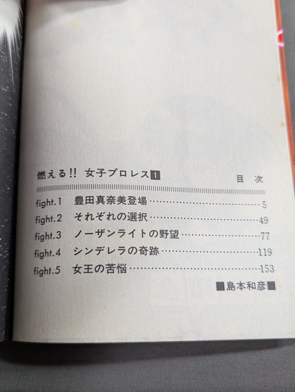 [All 3 volumes set] Burning! !! Women's Pro Wrestling