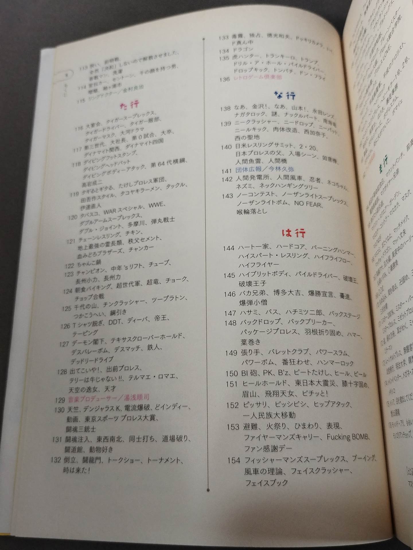 プロレス語辞典 プロレスにまつわる言葉をイラストと豆知識で元気に読み解く