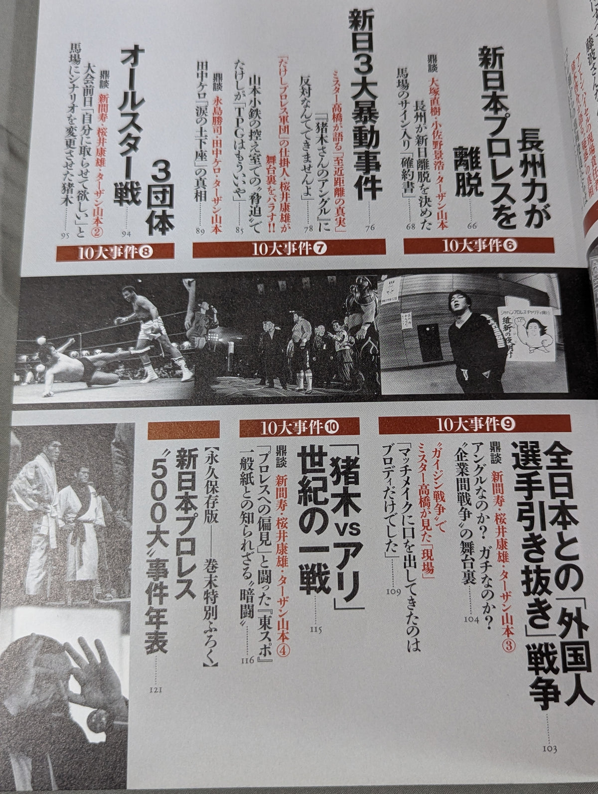 別冊宝島2250 新日本プロレス 10大事件の真相