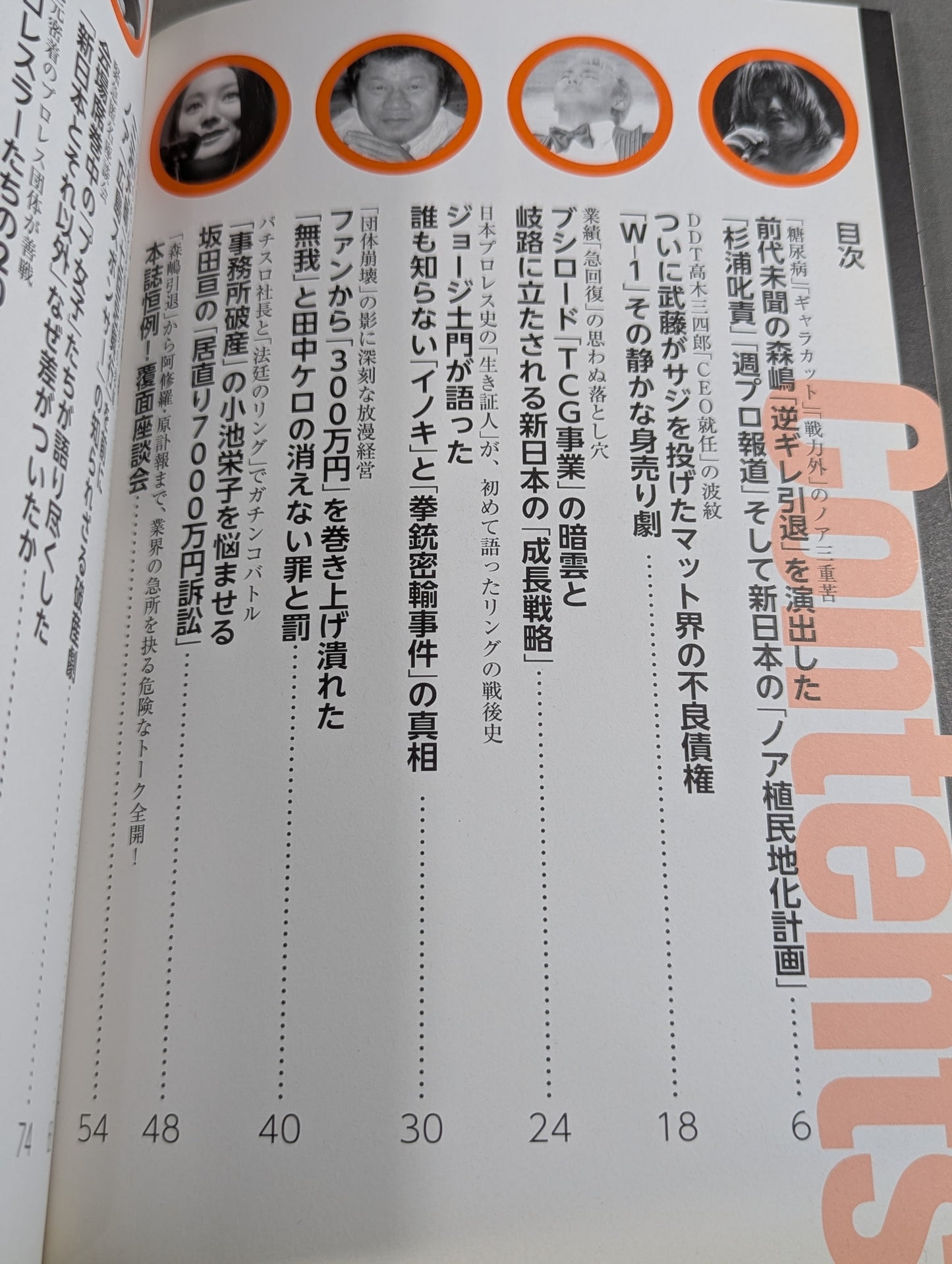 別冊宝島2341 プロレス リングの迷宮 新日本のノア植民地支配と森嶋引退の真相