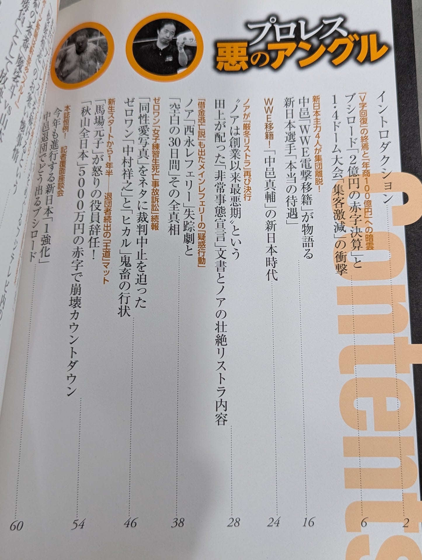 Separate volume Treasure Island 2431 Pro Wrestling  Angle of Evil The truth about the disappearance of referee Noah Nishinaga who was sealed