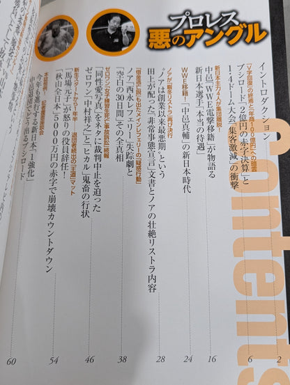 Separate volume Treasure Island 2431 Pro Wrestling  Angle of Evil The truth about the disappearance of referee Noah Nishinaga who was sealed