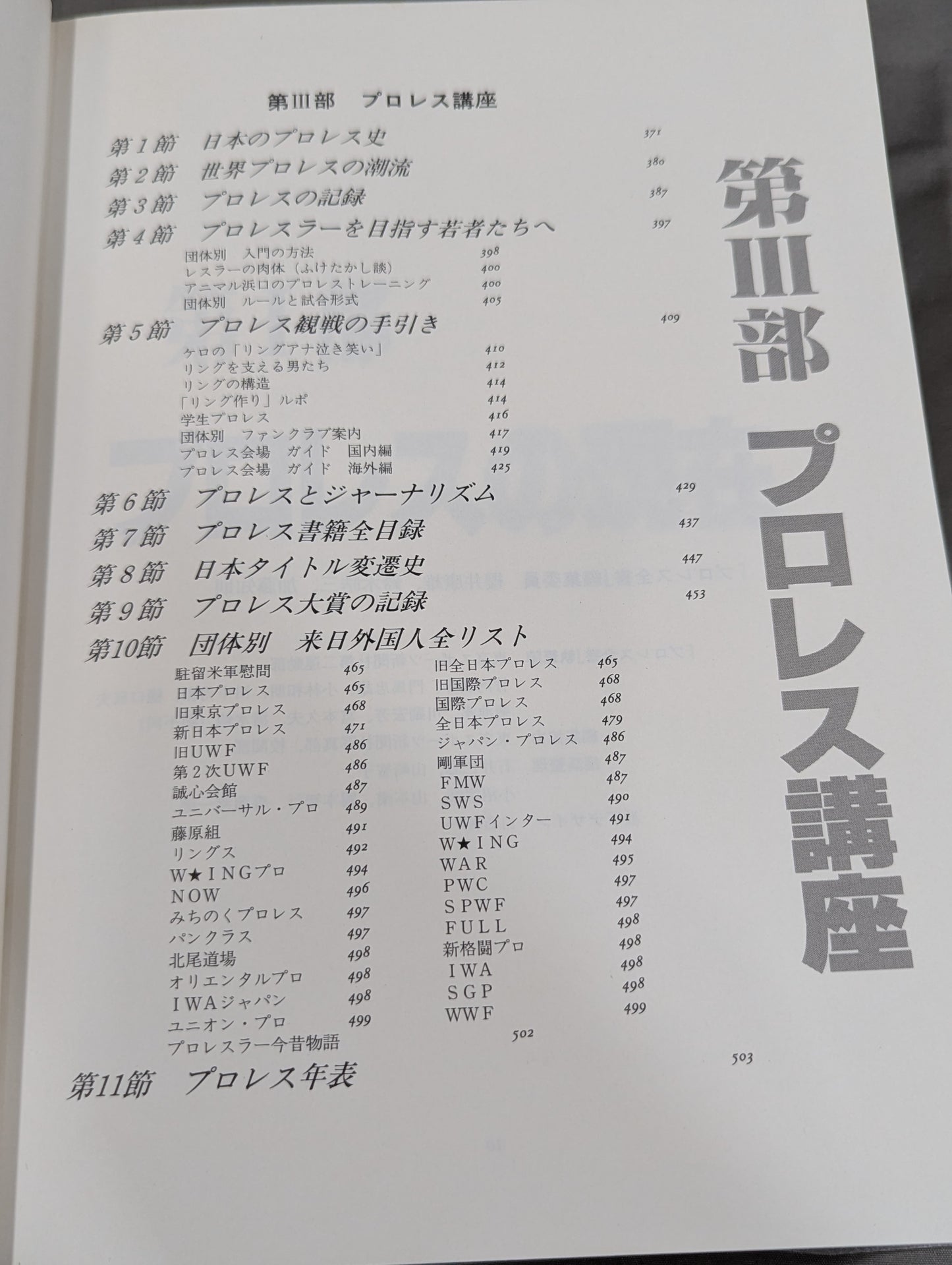 プロレス全書 ALL OF PRO－WRESTLING