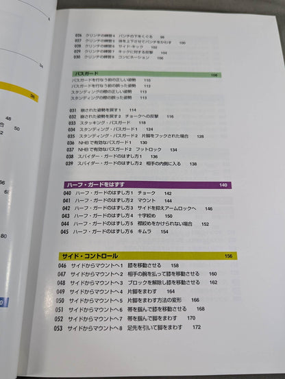 ブラジリアン柔術 バーリ・トゥードテクニック トップ・ポジション編