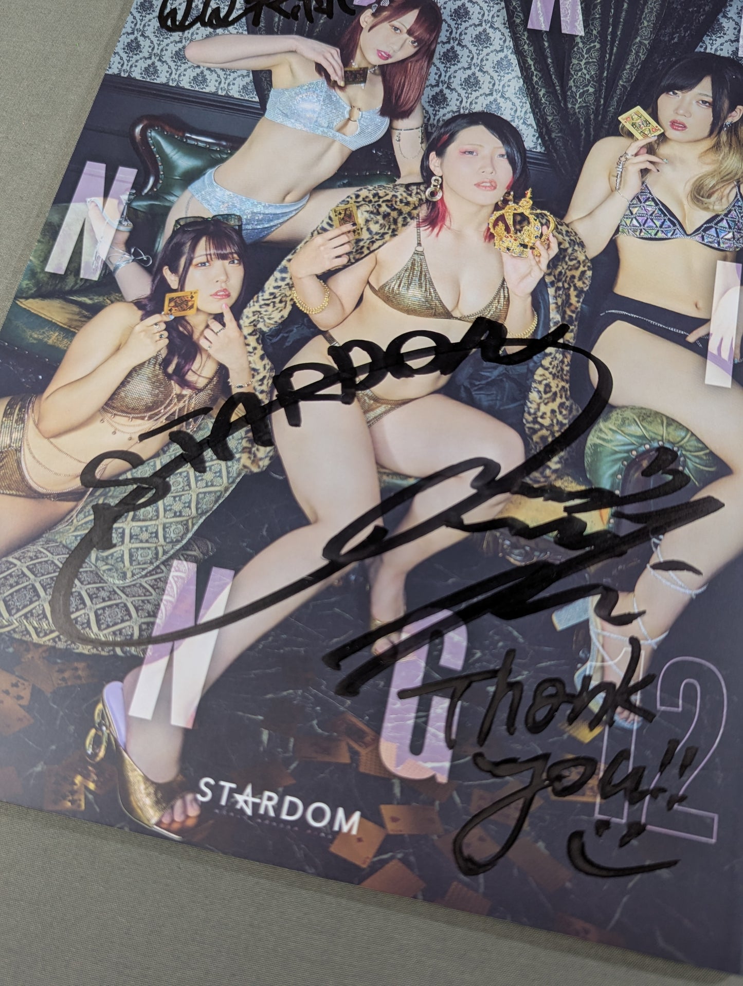 【林下詩美 直筆サイン入り】STARDOM VISUAL BOOK Bikiniing 12