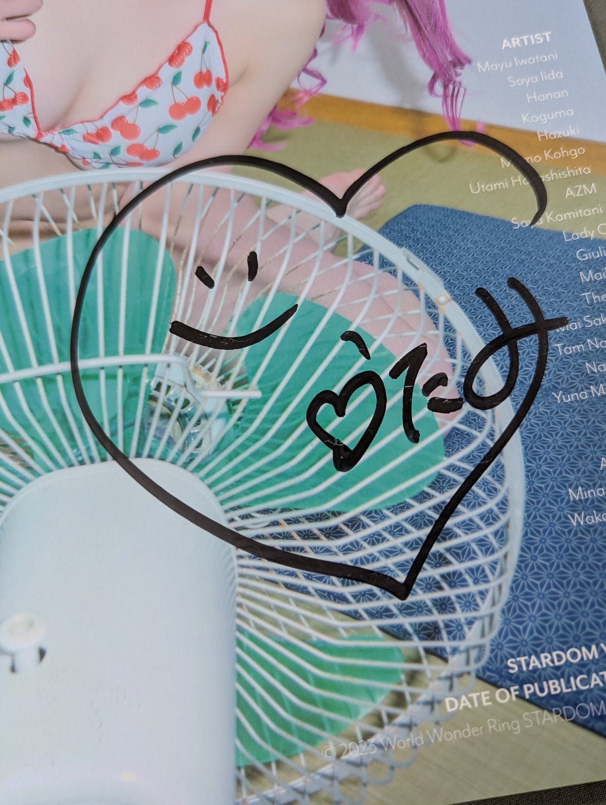 【林下詩美 直筆サイン入り】STARDOM VISUAL BOOK Bikiniing 12