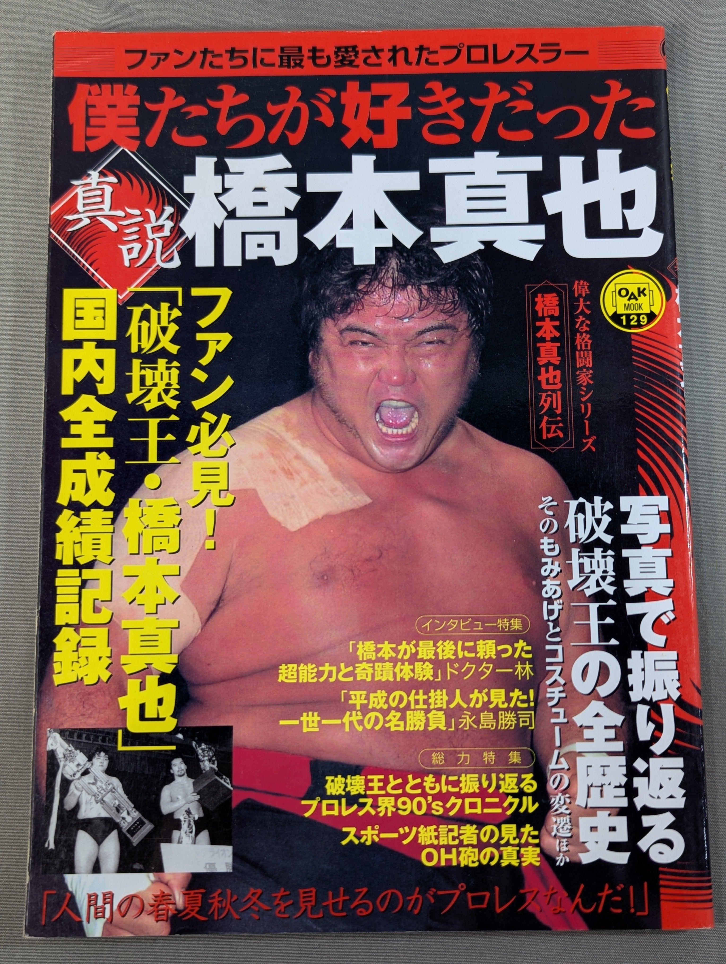 HAO 橋本　真也 僕たちが好きだった 真説 橋本真也 – 闘道館