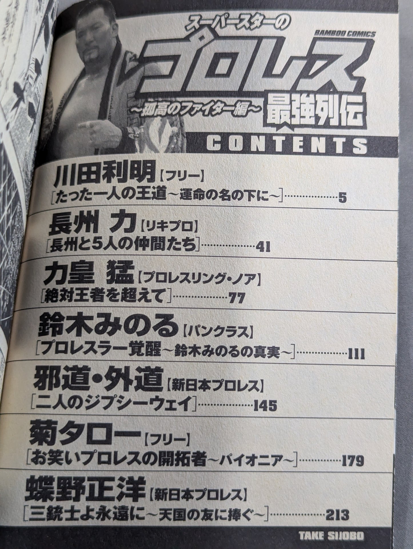 スーパースターのプロレス最強列伝 ～孤高のファイター編～