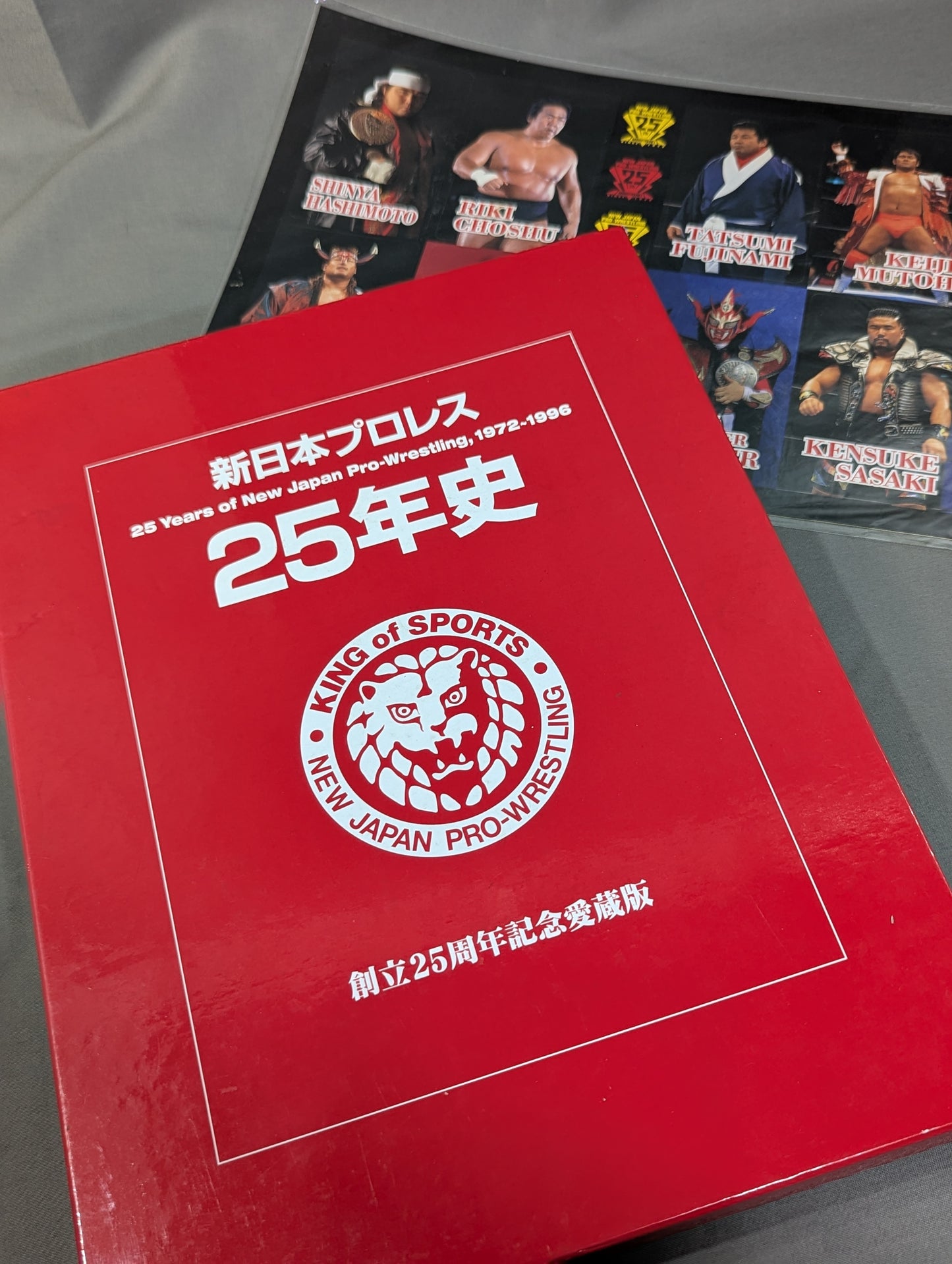 New Japan Pro Wrestling 25 Years History 25th Anniversary Edition 1972-1996